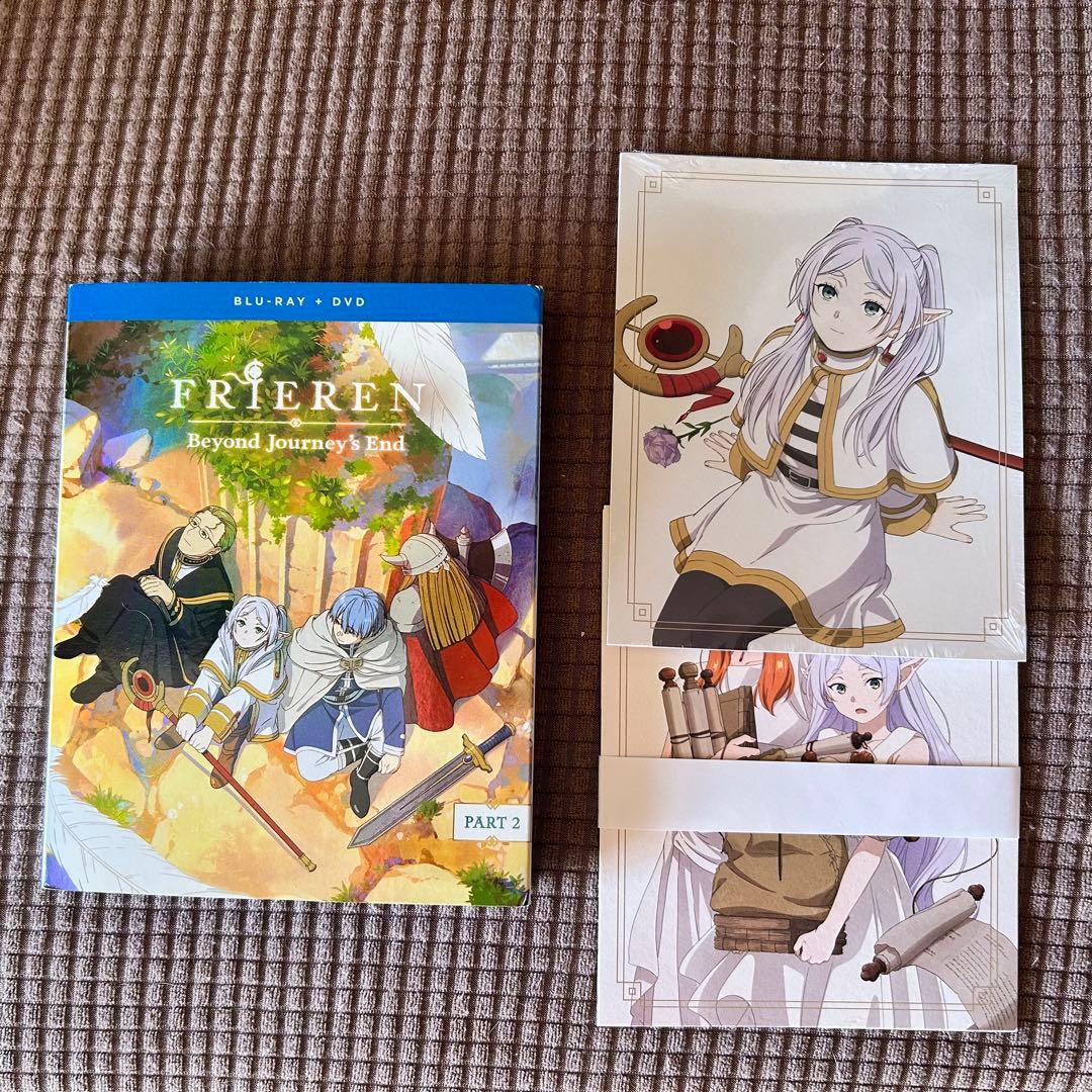 北米版 葬送のフリーレン DVD 第1期 全28話 カード数枚付