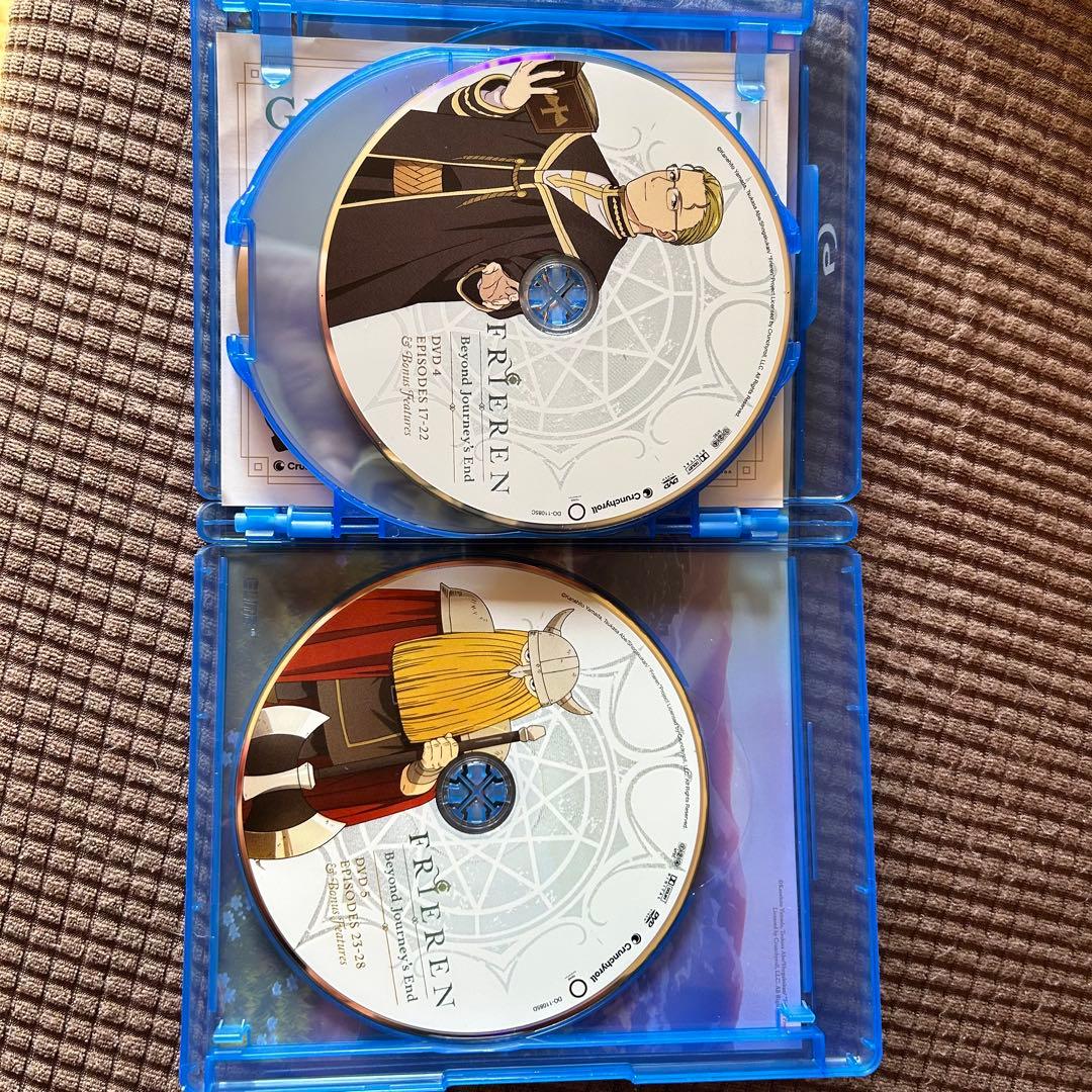 北米版 葬送のフリーレン DVD 第1期 全28話 カード数枚付