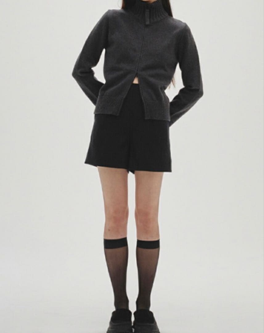 トップス Compact Zip Knit todayful