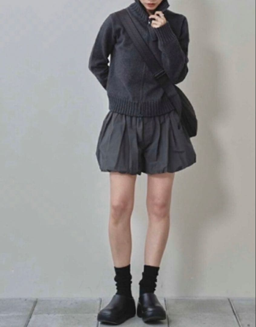 トップス Compact Zip Knit todayful