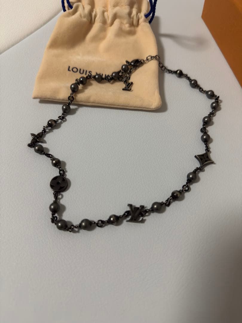新作　ルイヴィトン　パールネックレス