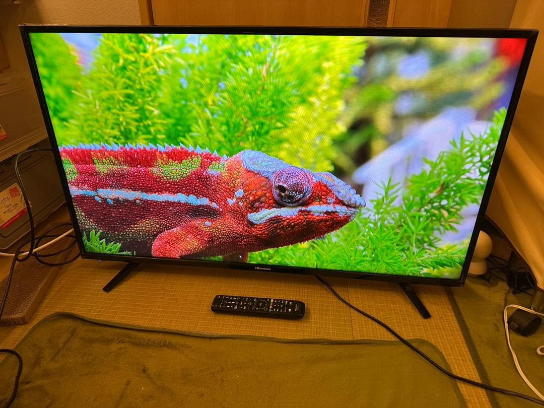 ハイセンス hisense 43型　テレビ　43A50　2018年製極美品！