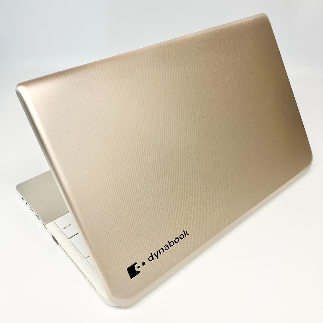 サクサク動作✨薄型おしゃれ❤️素敵ライトゴールド SSD カメラ ノートパソコン