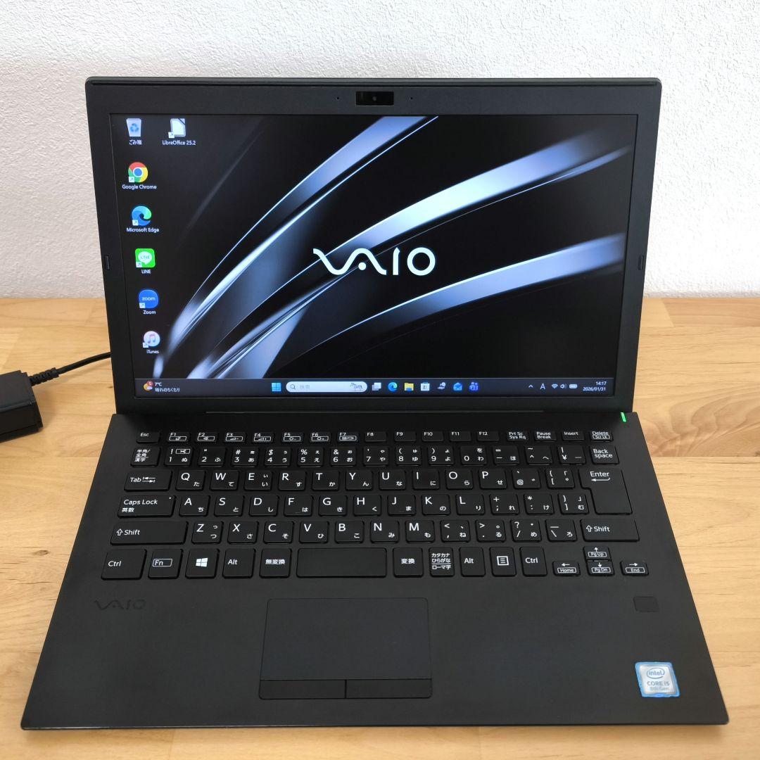 VAIO Pro PG 13.3型 i5第8世代│Windows11 ノートPC