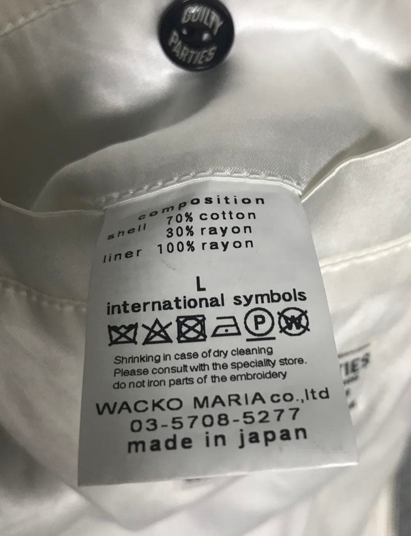 本日限定価格　ワコマリア　スカル　ベトジャン