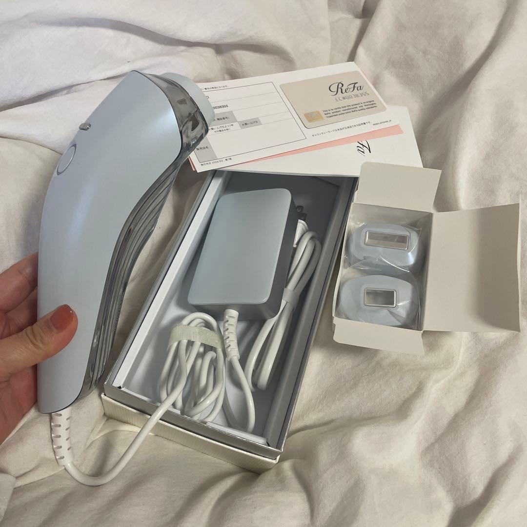 ReFa 脱毛器 美肌ケア用アタッチメント付き
