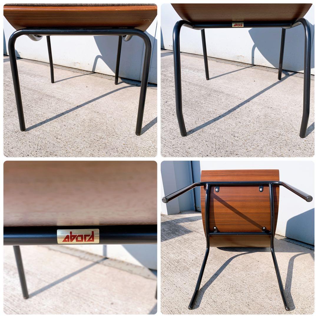 Abord アボール デザインチェア 2脚セット 椅子 インテリア ブラウン