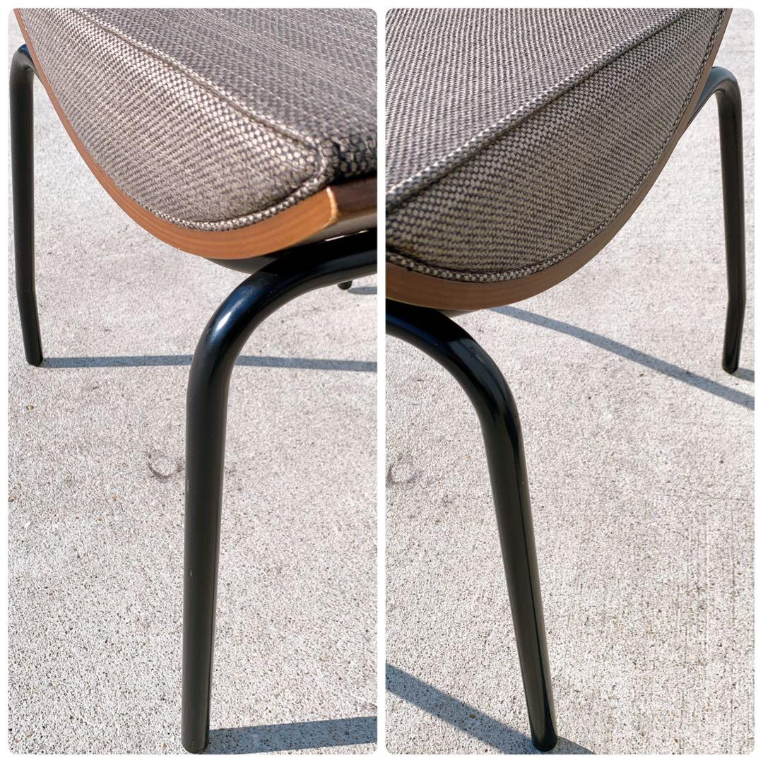 Abord アボール デザインチェア 2脚セット 椅子 インテリア ブラウン