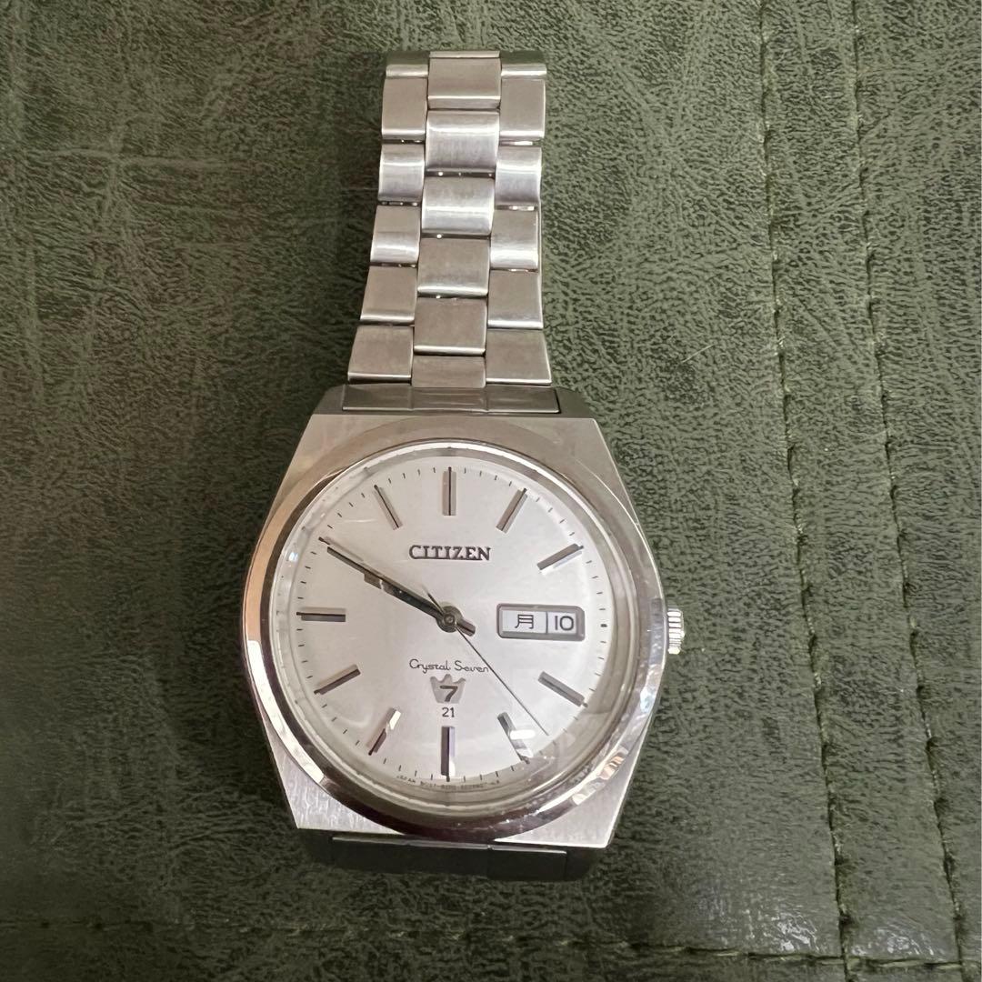 PANNAM 美品★シチズン★Crystal seven★ヴィンテージ
