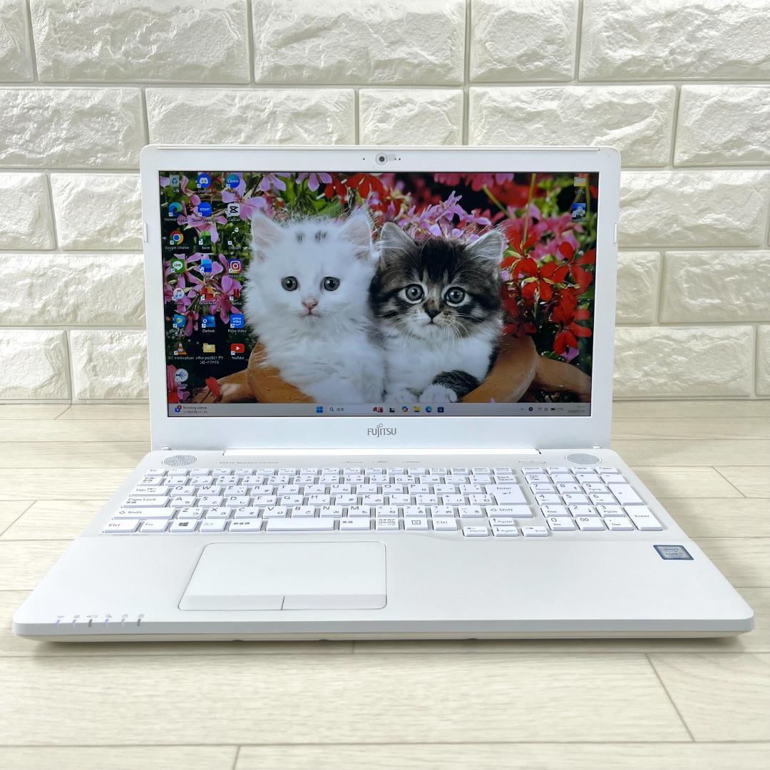 富士通 i7 新品SSD512 メモリ8GB Windows11 ノートパソコン