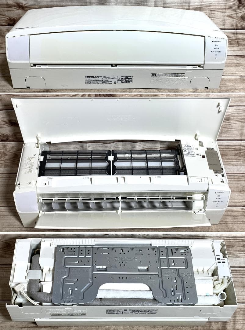 パナ 15畳 3.6kW 100V ナノイーX CS-EX360D 分解清掃済