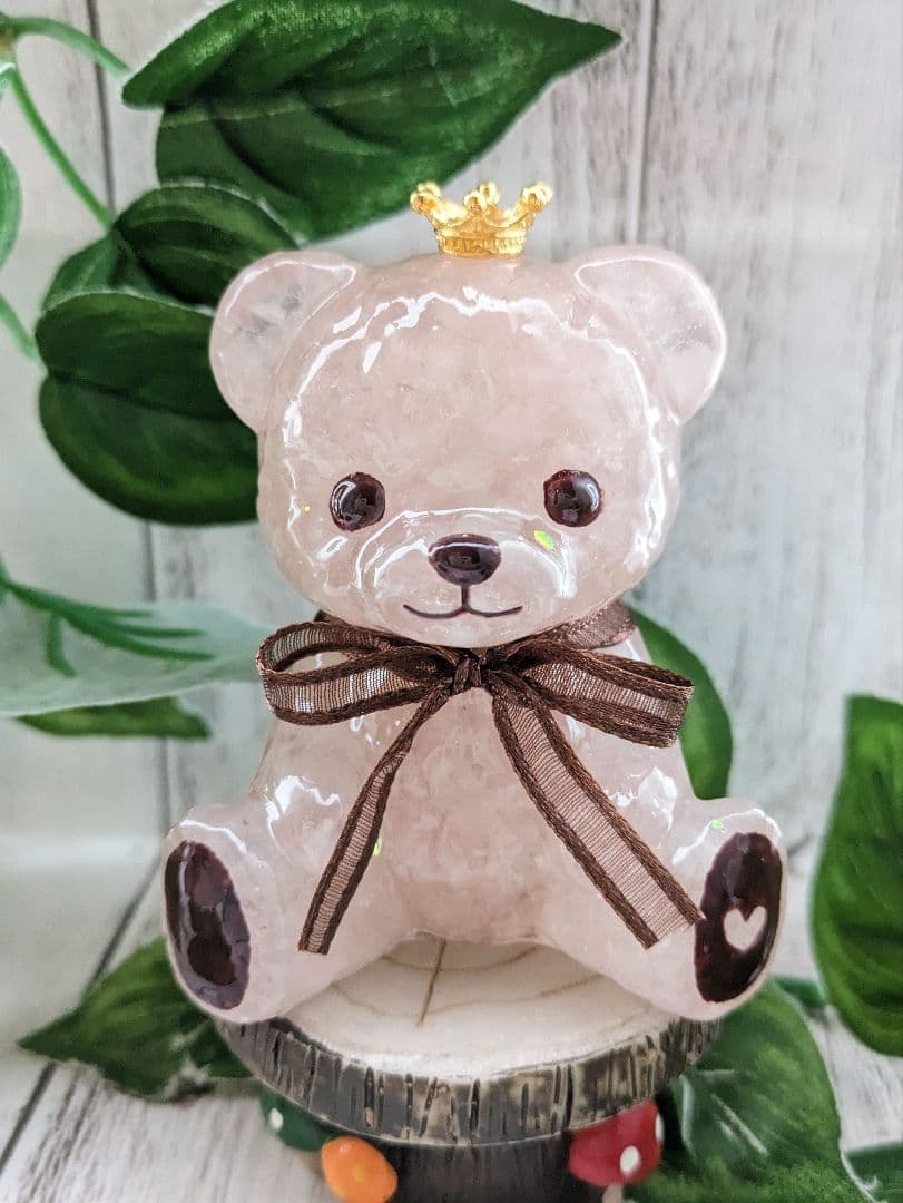 【つる927】まっくろくろの黒電話ちゃん形オルゴナイト☆他６点