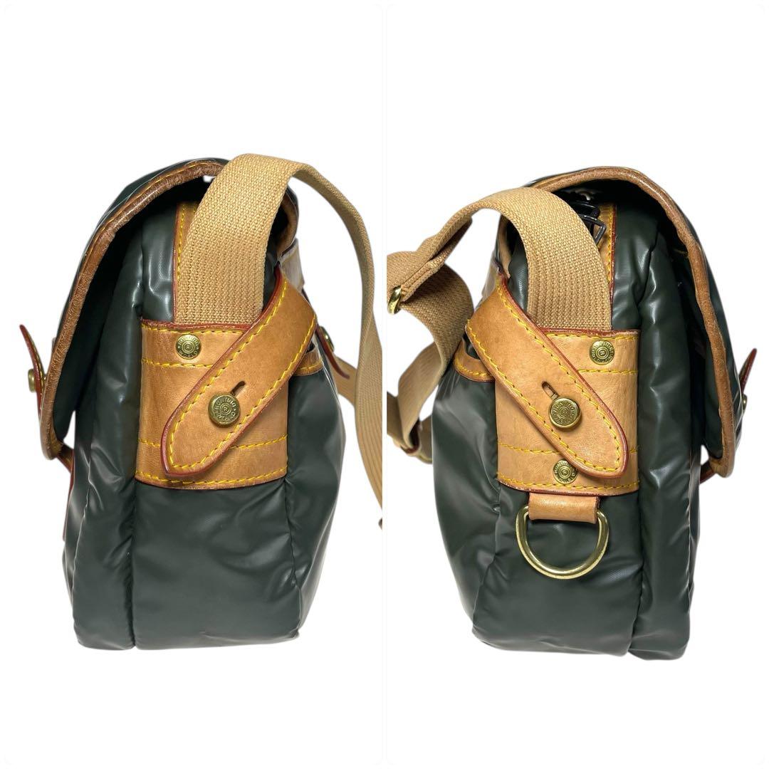 HUNTING WORLD ショルダーバッグ バチュークロス a945