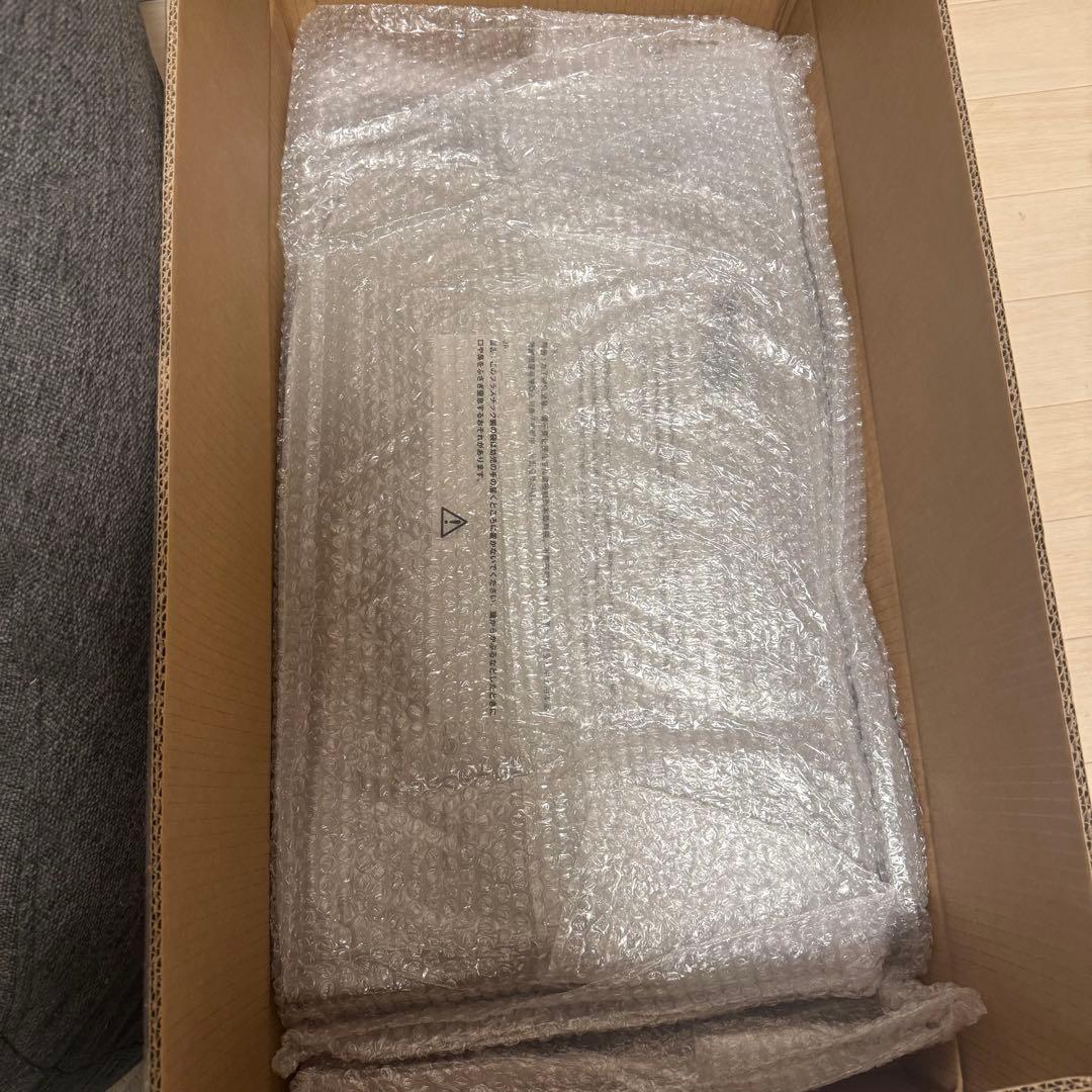 ★ほぼ新品★ 無印良品　空気できたソファ　チャコール