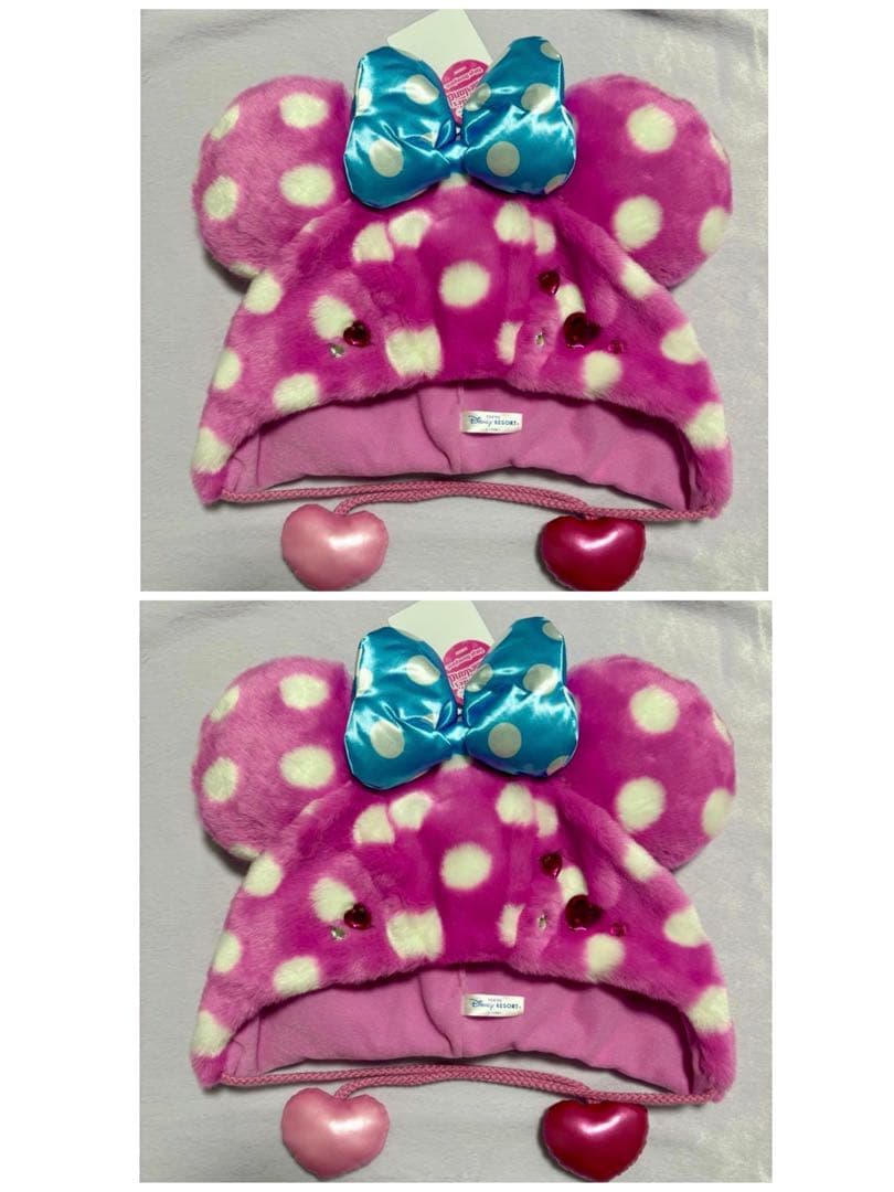 ディズニー　パルパーザ　ファンキャップ　ミニー　ファンダーランド 2点