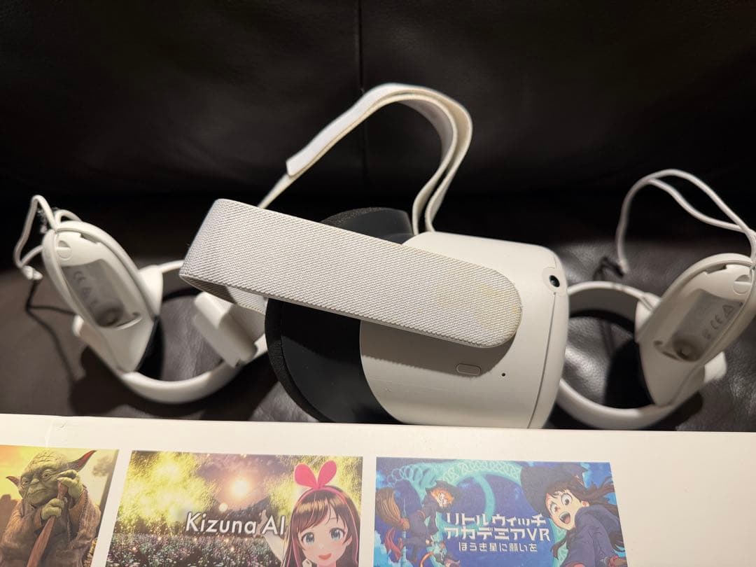  Quest 2 VRヘッドセット 本体とコントローラー