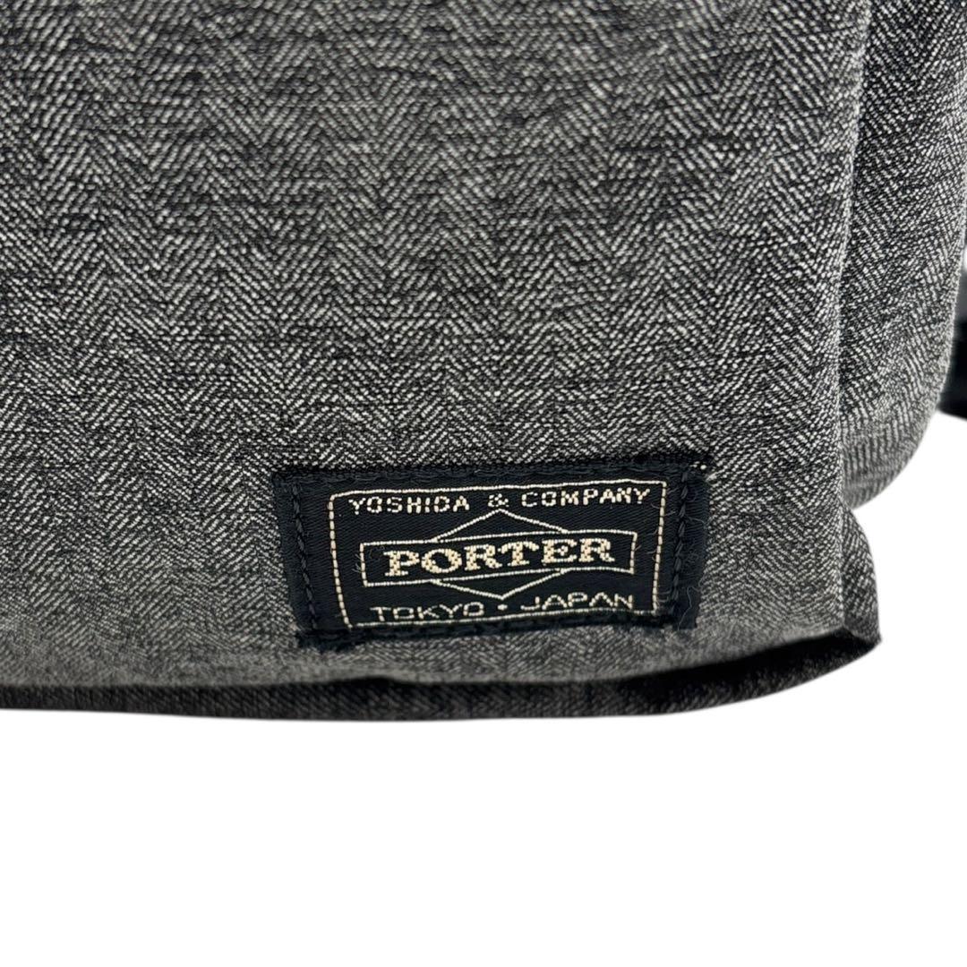 美品◎ ポーター ファンクション 斜めがけ可 ボディバッグ スリングバッグ