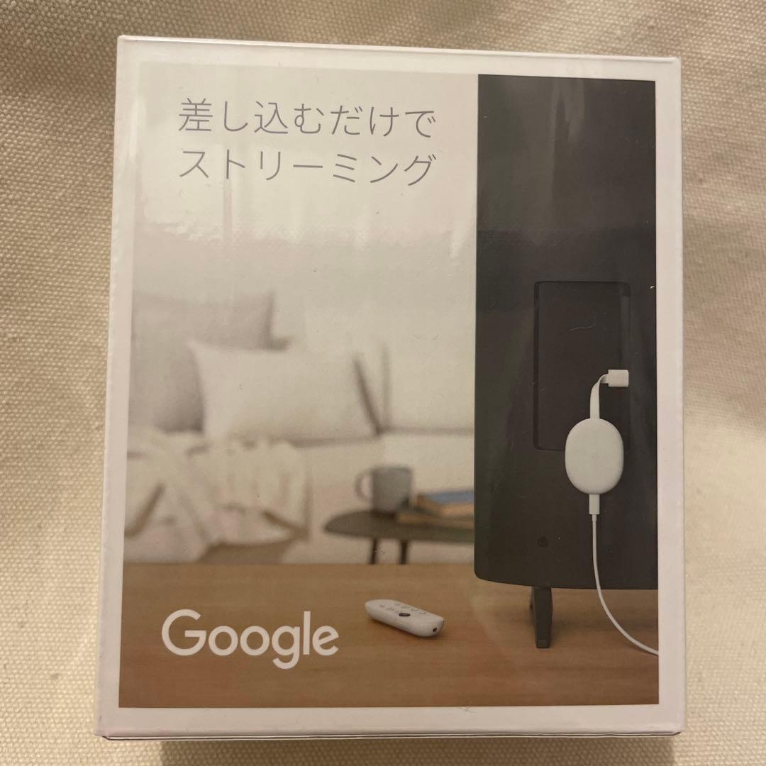 未開封　Google Chromecast with Google TV HD