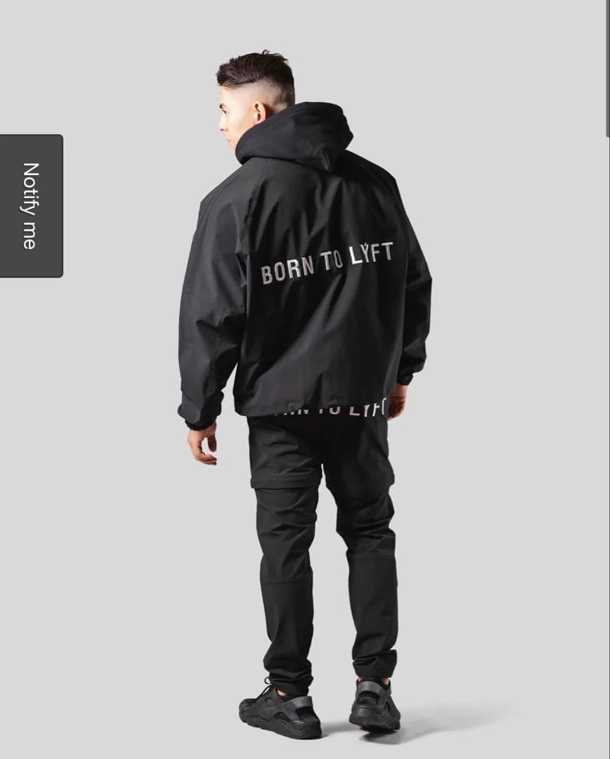 筋*肉様 LYFT ハーフジップジャケット