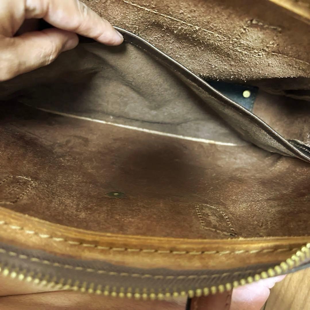 せ*ん様 HERZビジネスバッグ　ショルダーバッグ　A4可　ブラウンcitybo