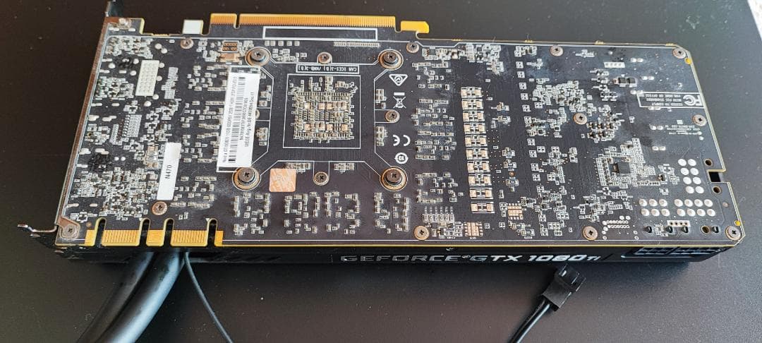 Nvidia GeForce GTX1080Ti簡易水冷