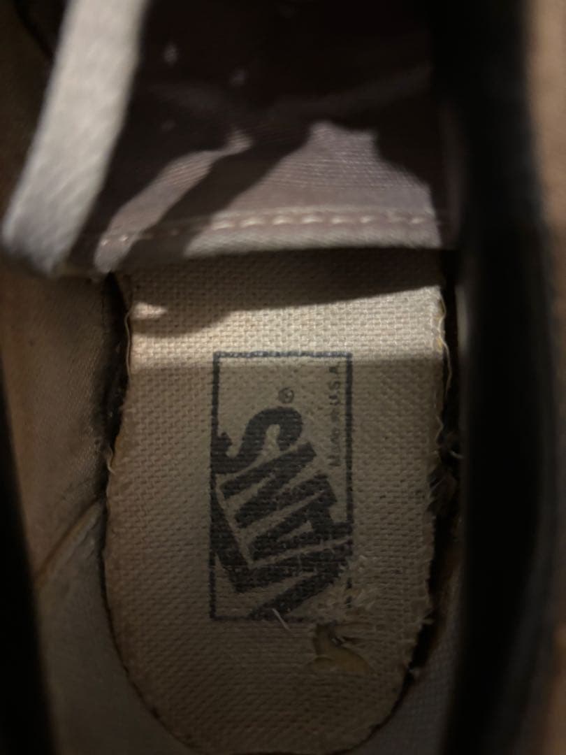 90s USA製 VANS オールドスクール RAD ブラック×グレースウェード