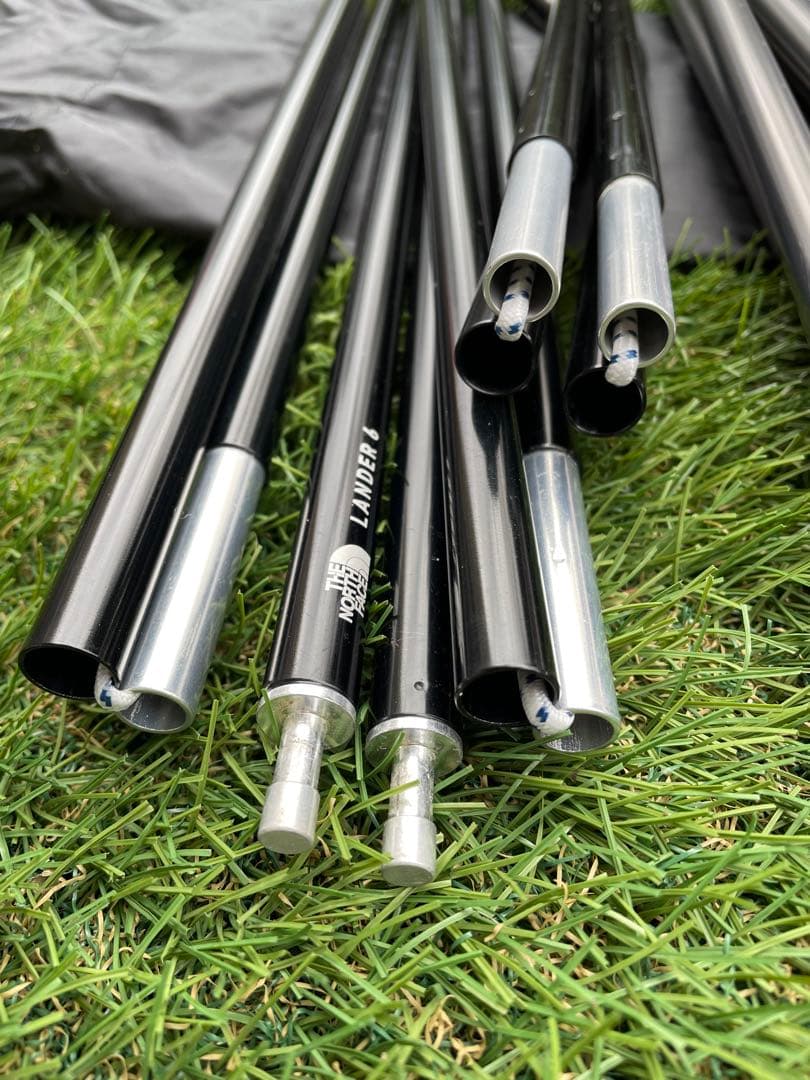 Lander6 The North face ポール・グランドシート付き