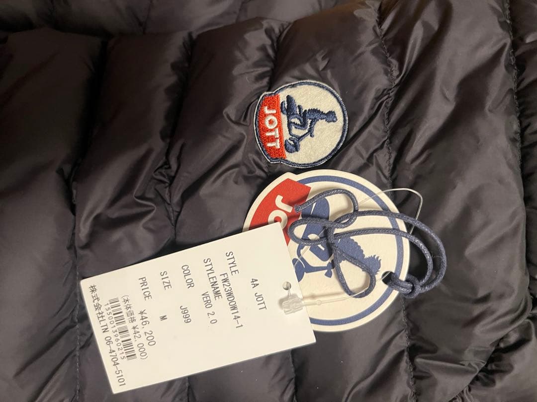 JOTT ジョット ロングダウンコート ブラック レディース