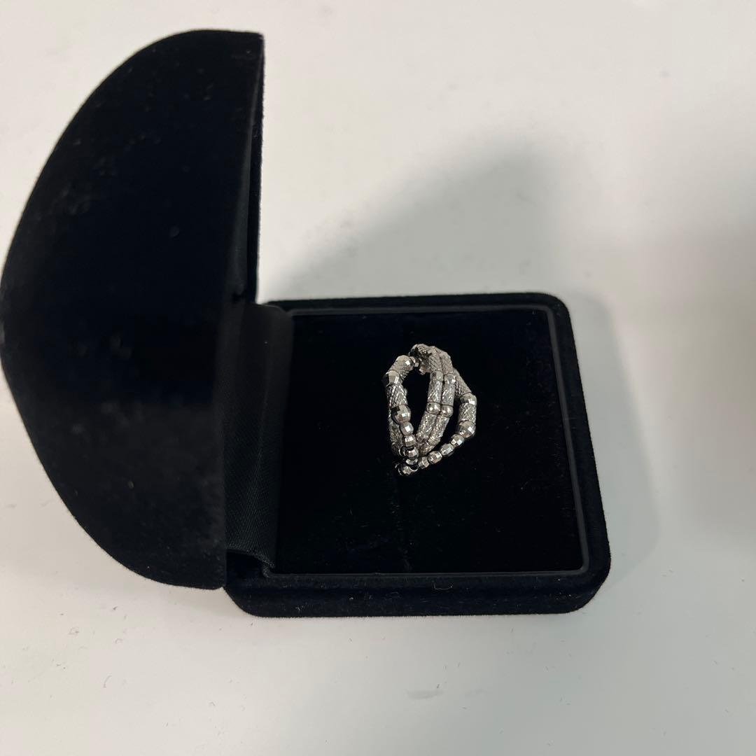 pt999 バックルデザイン フレキシブル リング プラチナ