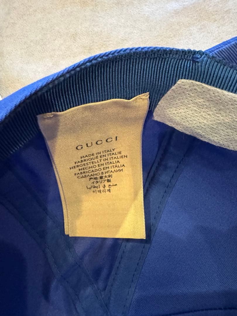 シンGUCCI 100周年記念 ベースボール キャップ グッチ 帽子