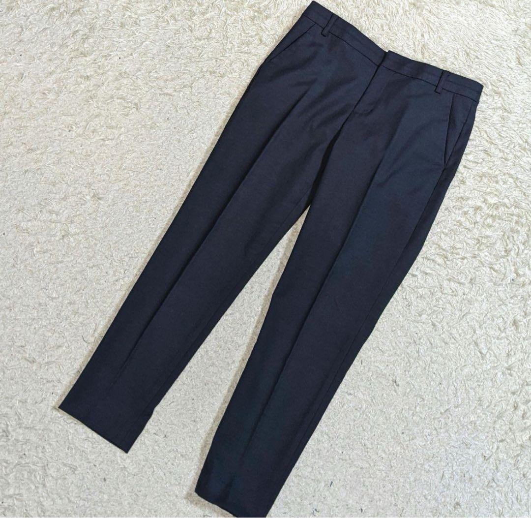 ユナイテッドアローズ　パンツスーツ　コットンリネン