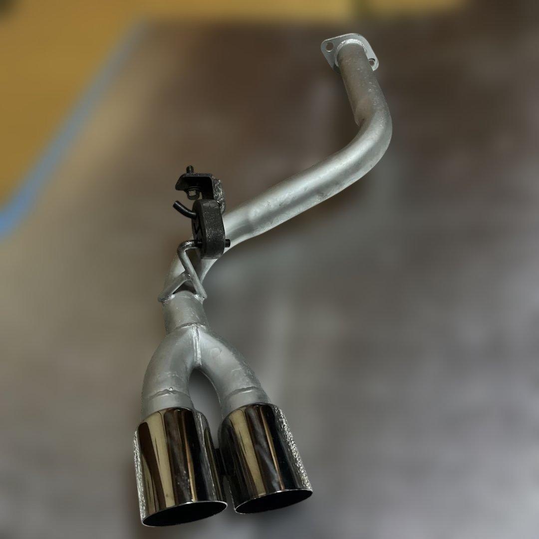 美品ダイハツ　ソニカに装着していたセンター出しマフラー