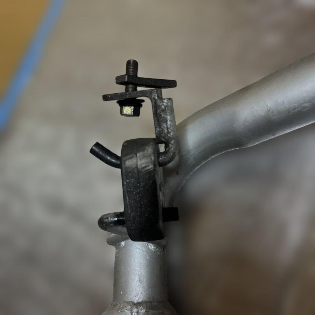 美品ダイハツ　ソニカに装着していたセンター出しマフラー