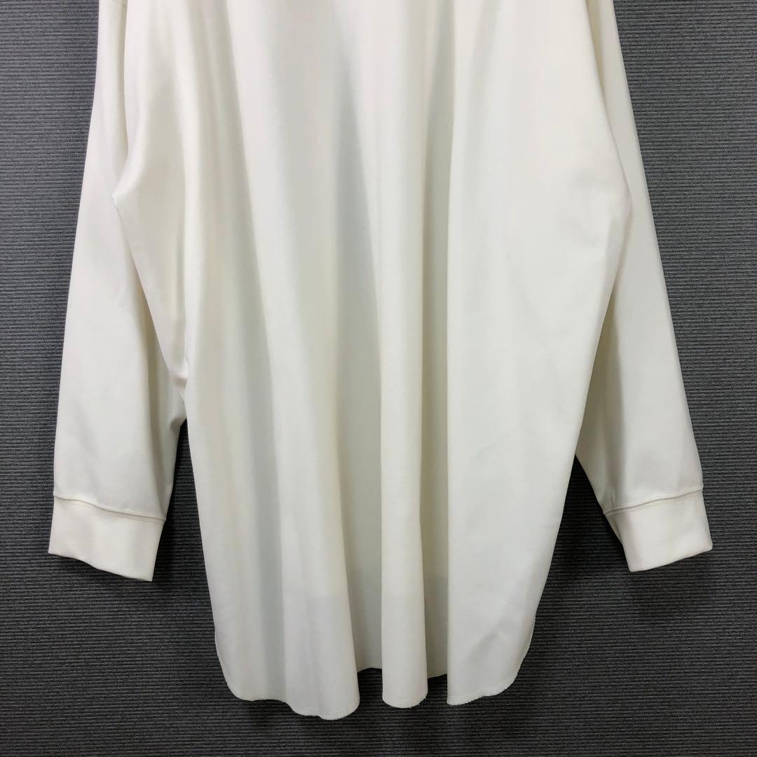 未使用品 BEARDSLEY 起毛Tブラウス F ホワイト