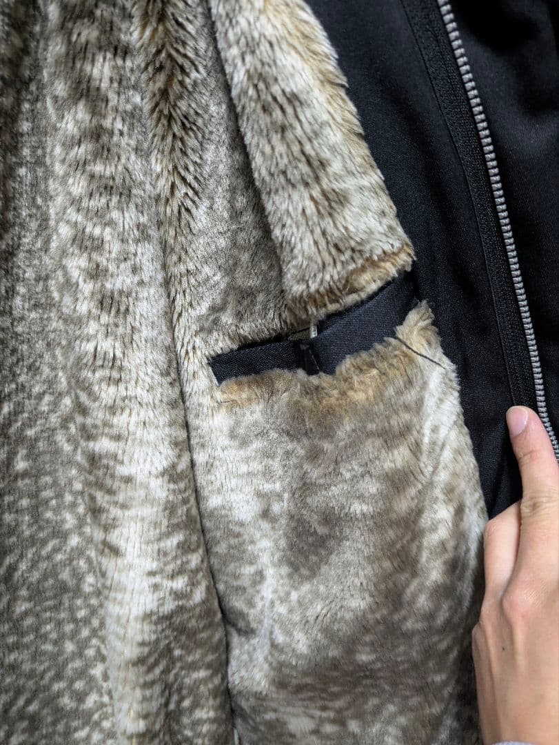 寅壱 トライチ　ドカジャン　パイロットジャンパー 2530　ヒョウ柄