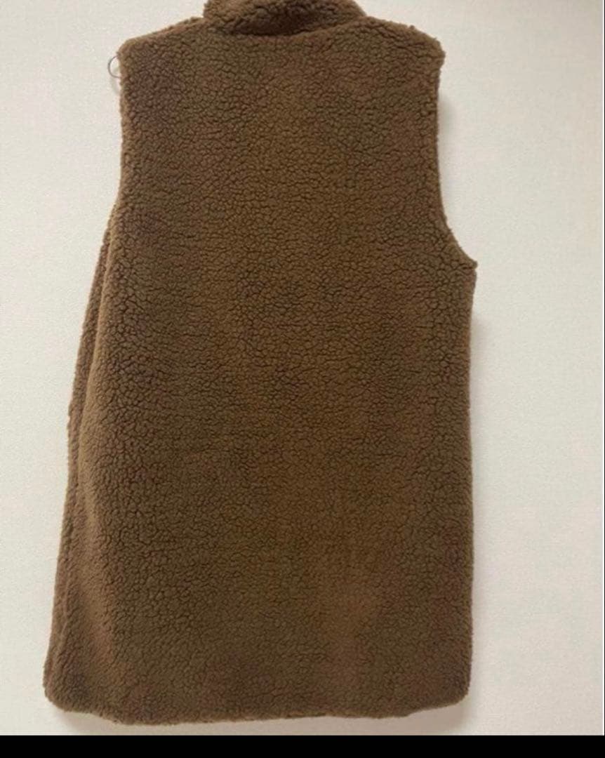 【美品】ジャーナルスタンダードラックス　ARMEN ロングベスト　リバーシブル