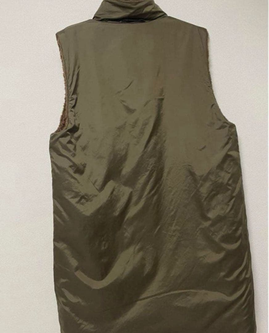 【美品】ジャーナルスタンダードラックス　ARMEN ロングベスト　リバーシブル