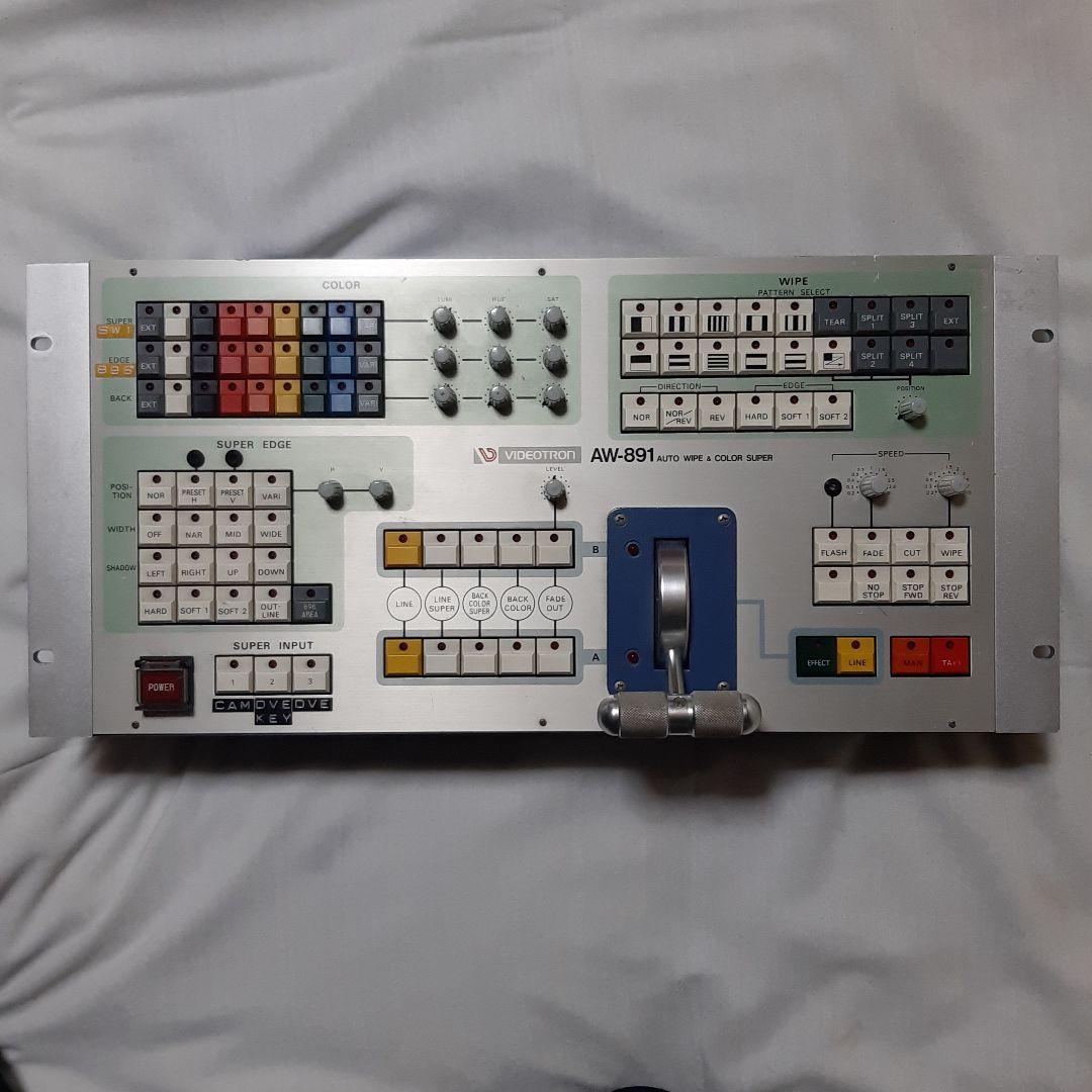 ビデオトロンVIDEOTRONオートワイプ&カラースーパー　AW-891