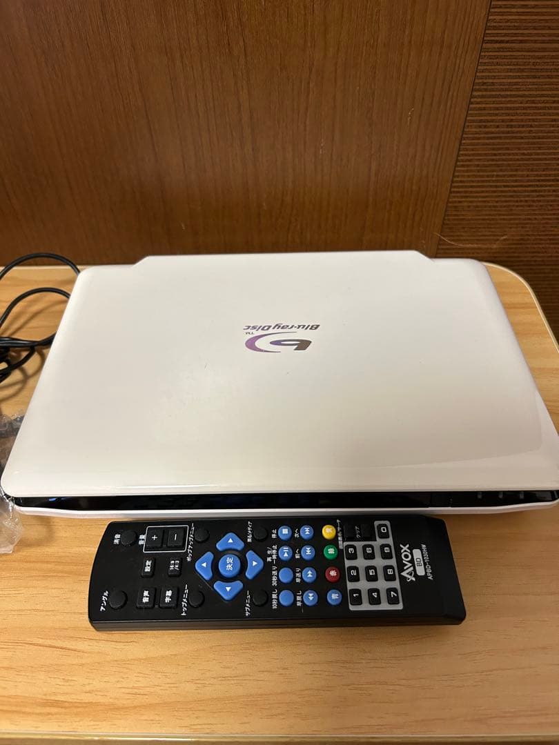 Avox ブルーレイプレーヤー リモコン付き 美品