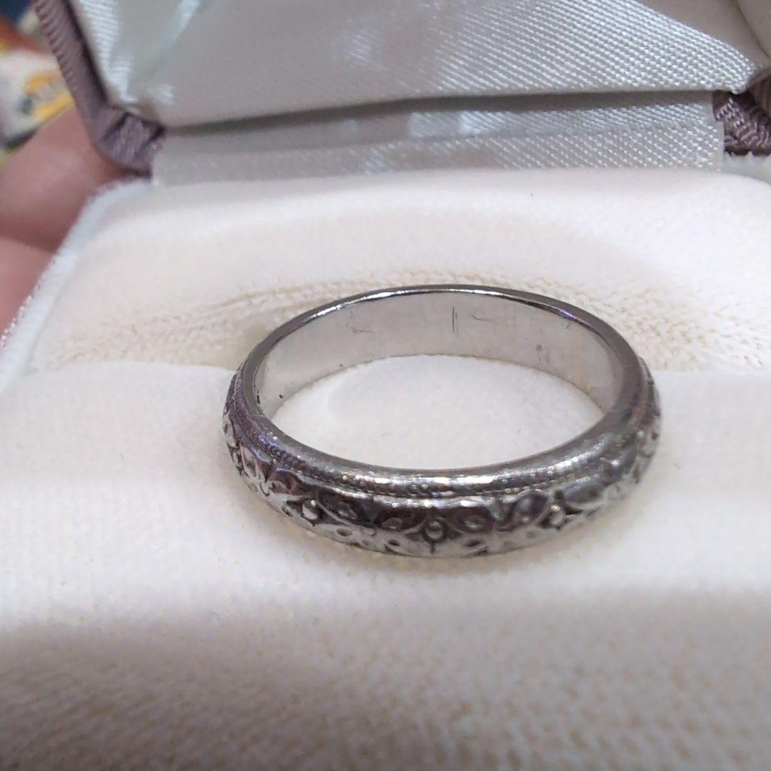 pt900 プラチナヴィンテージリング