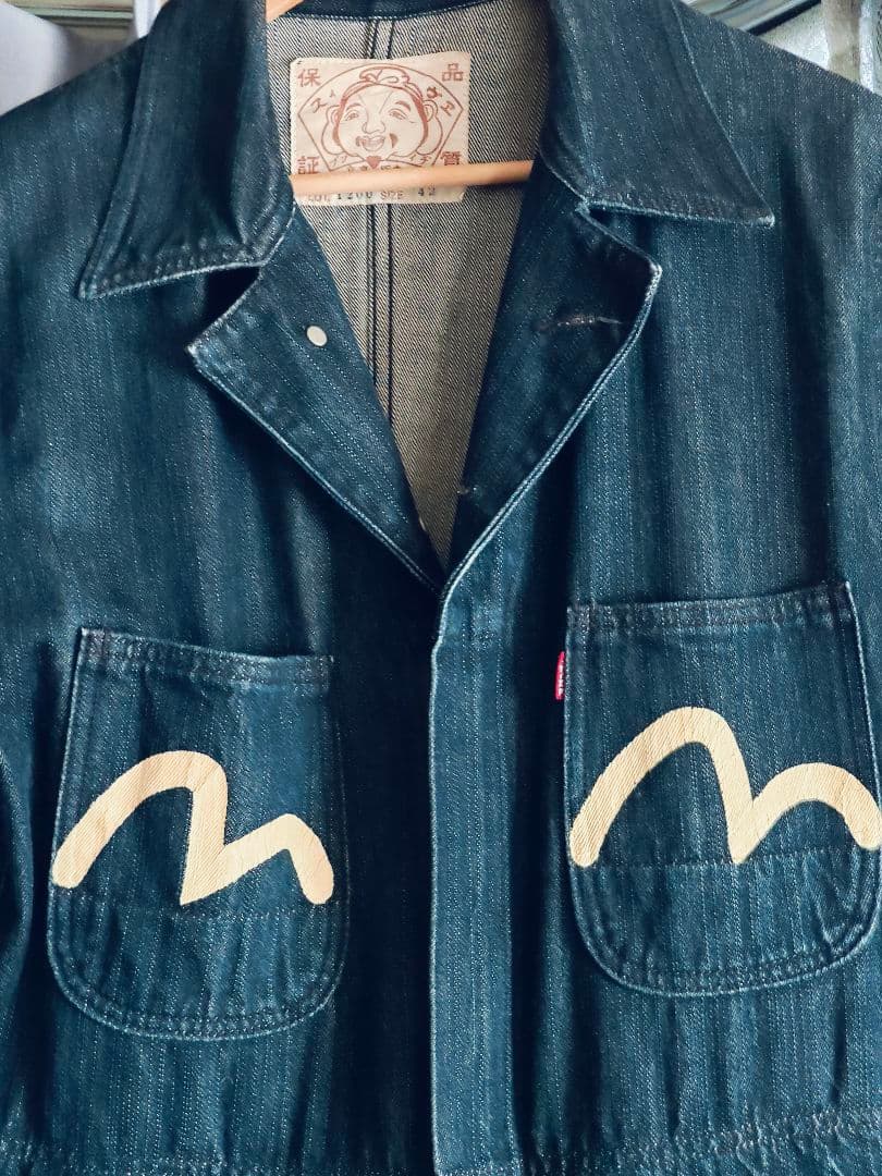 【EVISU】オールインワン　デニム　ツナギ　エヴィス