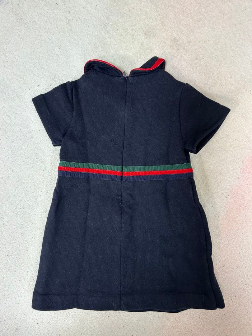 GUCCI ネイビー 半袖ワンピース【最終値下げ】