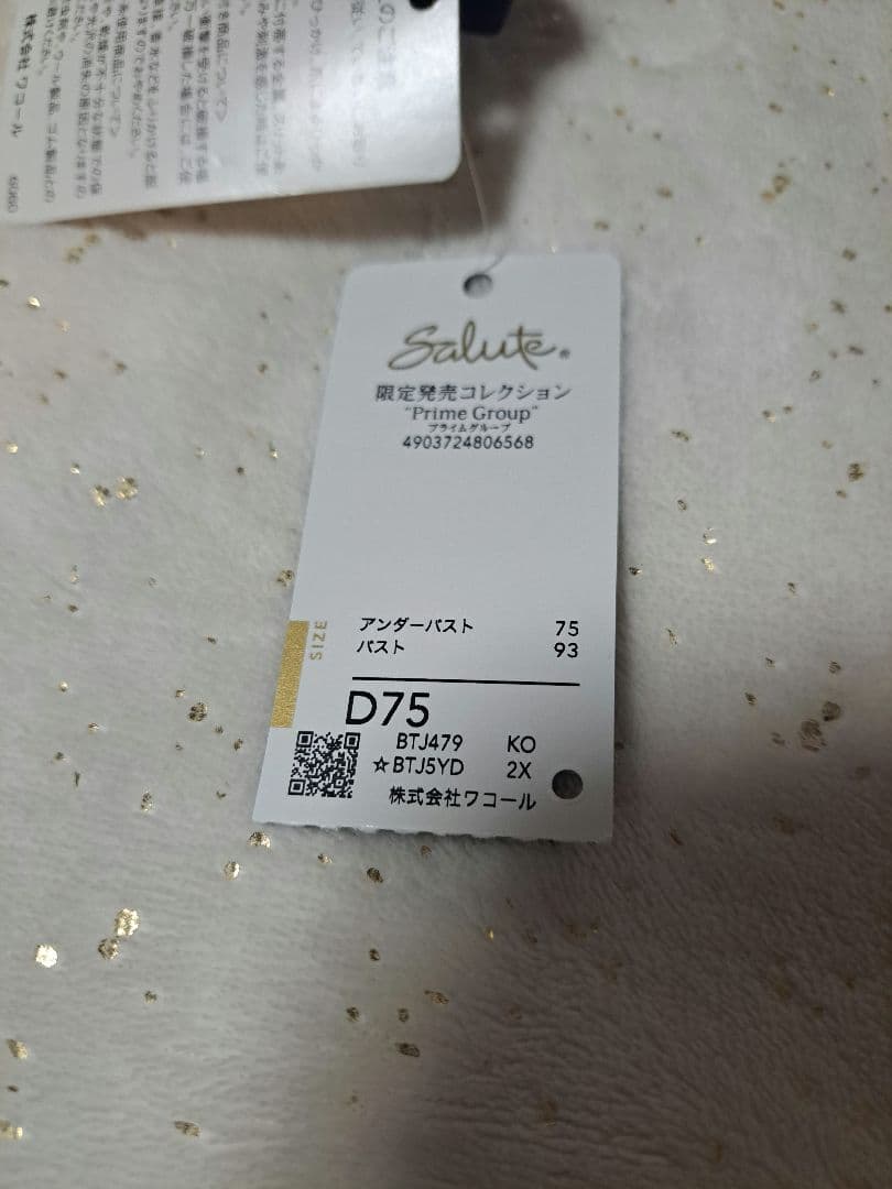 サルート　79グループ　 KO　ブラジャーショーツセット