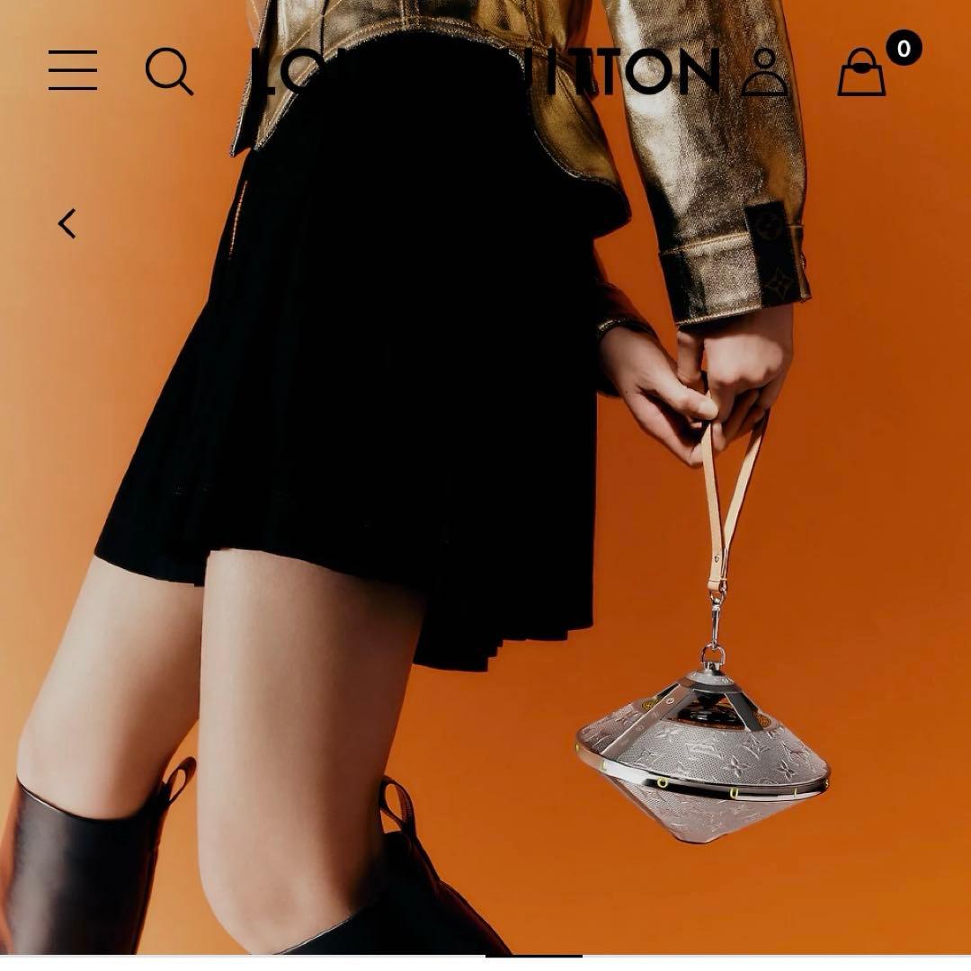 ルイ・ヴィトン ホライゾン ライト・アップ スピーカー シルバー