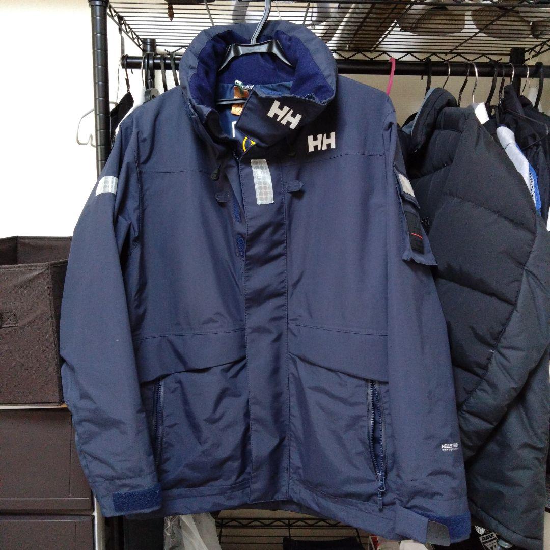 美品　Helly Hansen オーシャンフレイジャケット　ネイビー