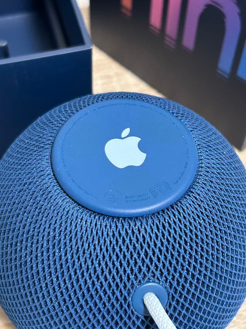 美品Apple Pod mini ブルー