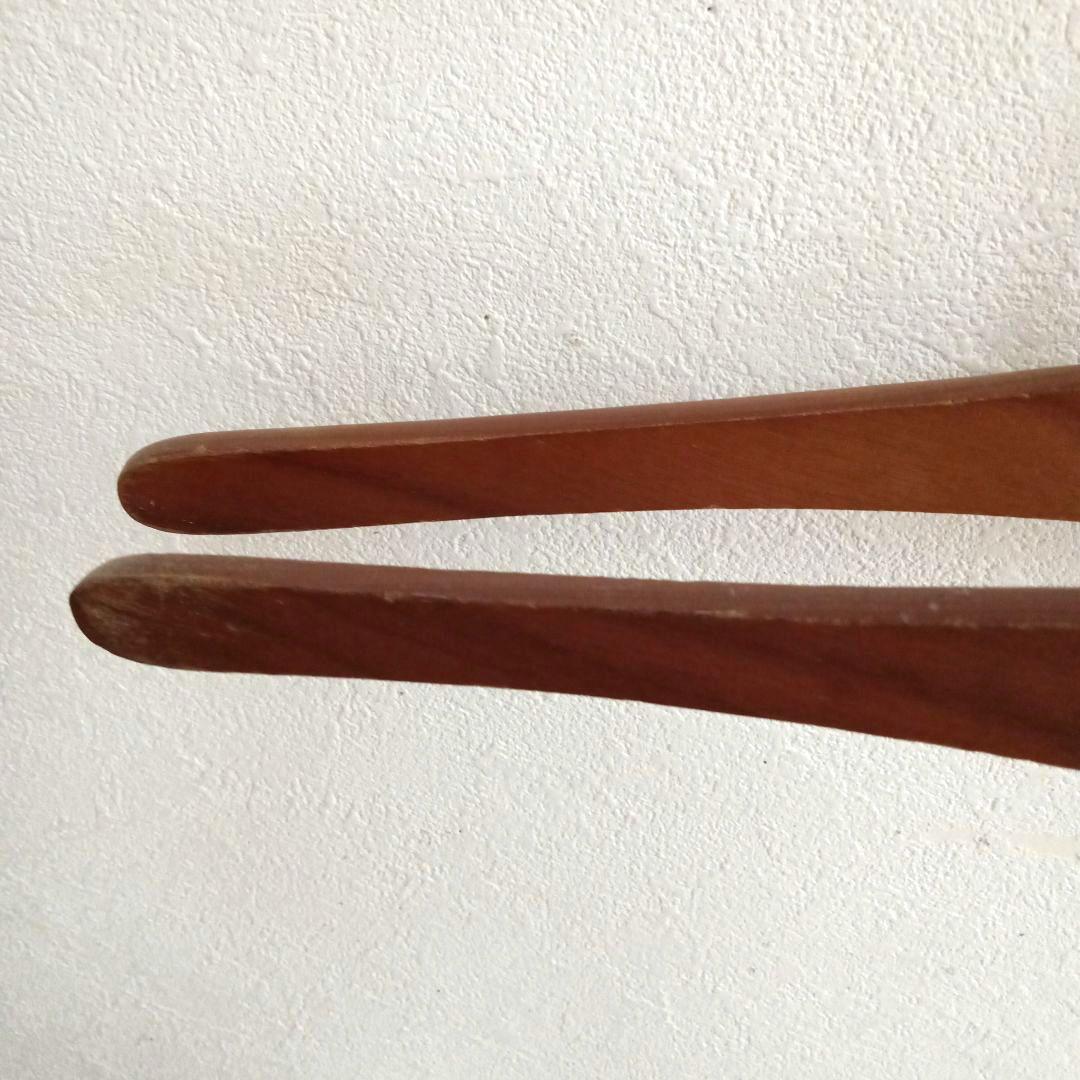 チークのハンガー 5本セット スウェーデン 北欧ヴィンテージ