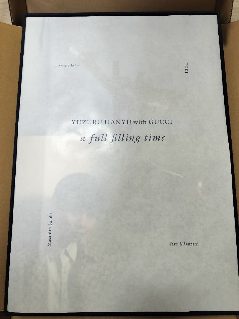 羽生結弦 GUCCI『a full filling time』おまけ付