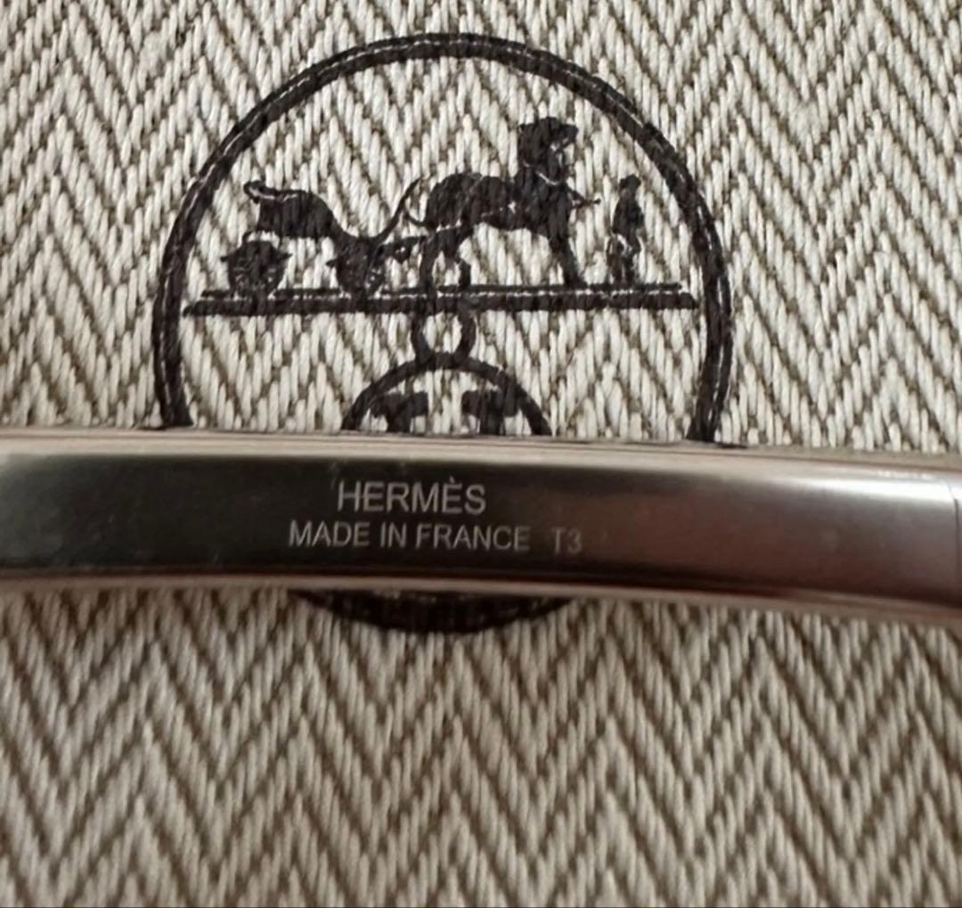 T3激レアHERMES ATHENA エルメス アテナ ブレスレット バングル
