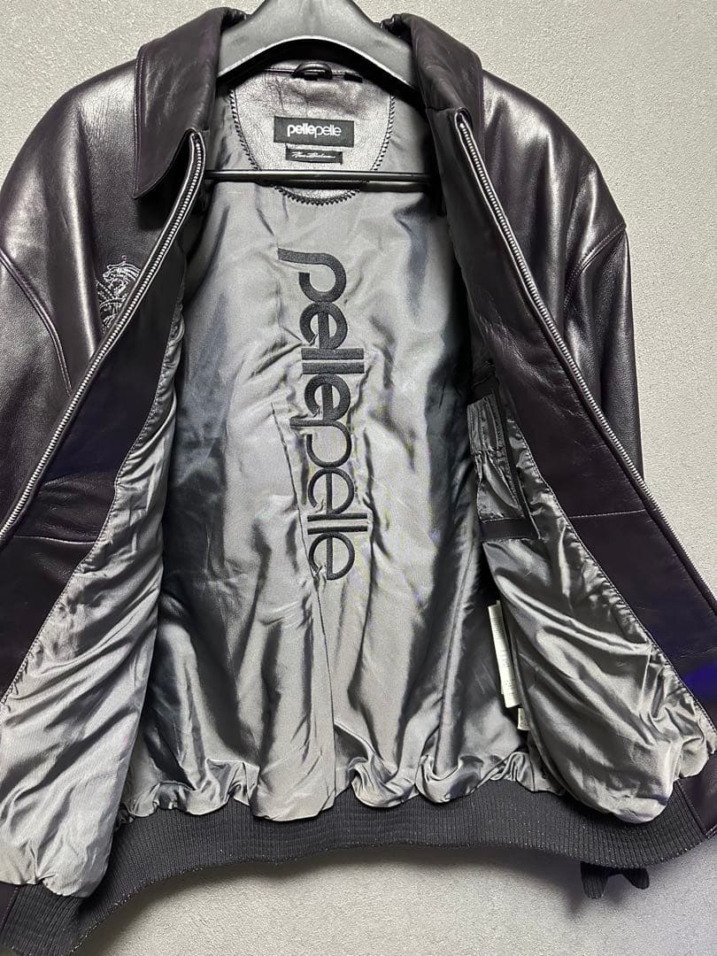 12345　pelle pelle ペレペレ スタッズ レザージャケット